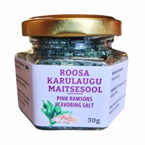 Magasiaida Talusahvri “Pink wild garlic seasoning salt” 30 g.