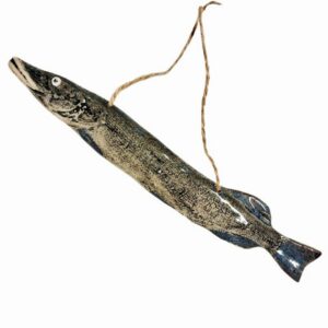 Ceramic fish figurine “Small Pike” (L.T. No. 116)