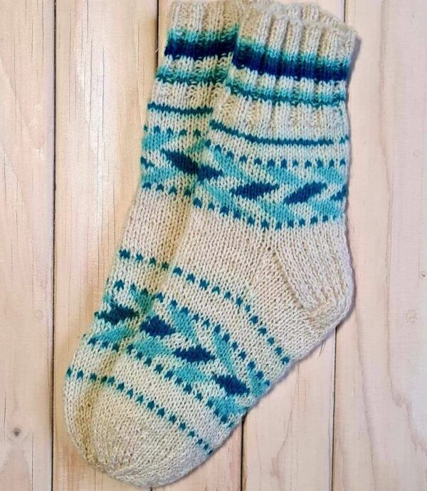 Вязанные носки -