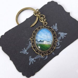 Cameo key ring "Alatskivi Castle" - Takeria (no. 37)