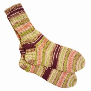 Hand-knitted socks "Autumn" size 43-44 (no. 6 H.Tukk)