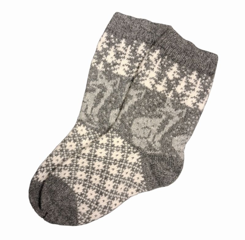 Kootud sokid “Rebane” 40-41 (nr 1036 G.Z)