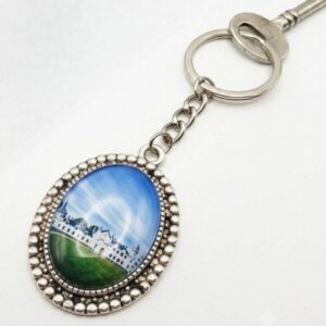 Cameo key ring "Alatskivi Castle" - Takeria (no. 32)
